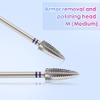 Qunzhao Tungsten Steel Nail Drill Bits, Professional Manicure Tools (01 medium) view 4