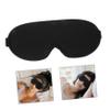 BIUDECO 3D Contoured Adjustable Sleep Eye Mask Breathable Memory Cotton Blindfold for Complete Light Blocking Comfortable Eye Cover for Travel and Sleep view 4
