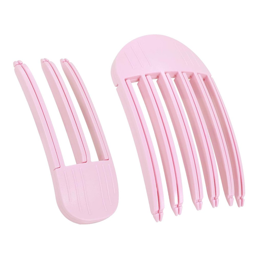 Hair Volume Clip Hair Root Lifter Clips Comb for Curly Hair Hair Root Volumizing Clips for Flat Hair 2PCS Pink