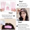 Hair Volume Clip Hair Root Lifter Clips Comb for Curly Hair Hair Root Volumizing Clips for Flat Hair 2PCS Pink view 4