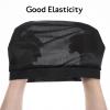 3Pcs Wave Cap Silky Satin Sleeping Shower Caps Soft Breathable Hair Wrap Hair Bonnet Elastic Band Caps for Sleep Unisex Beanie Cap Beanies Hats Shower for Men Women Athletes Hip-hop Lovers view 3