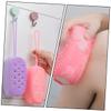 6Pcs Bathing Brush for Adults Dual Sided Exfoliating Shower Scrubbers with Hanging Ring Gentle Massage Cleaning Brush for Sensitive Skin Bathing Supply view 3