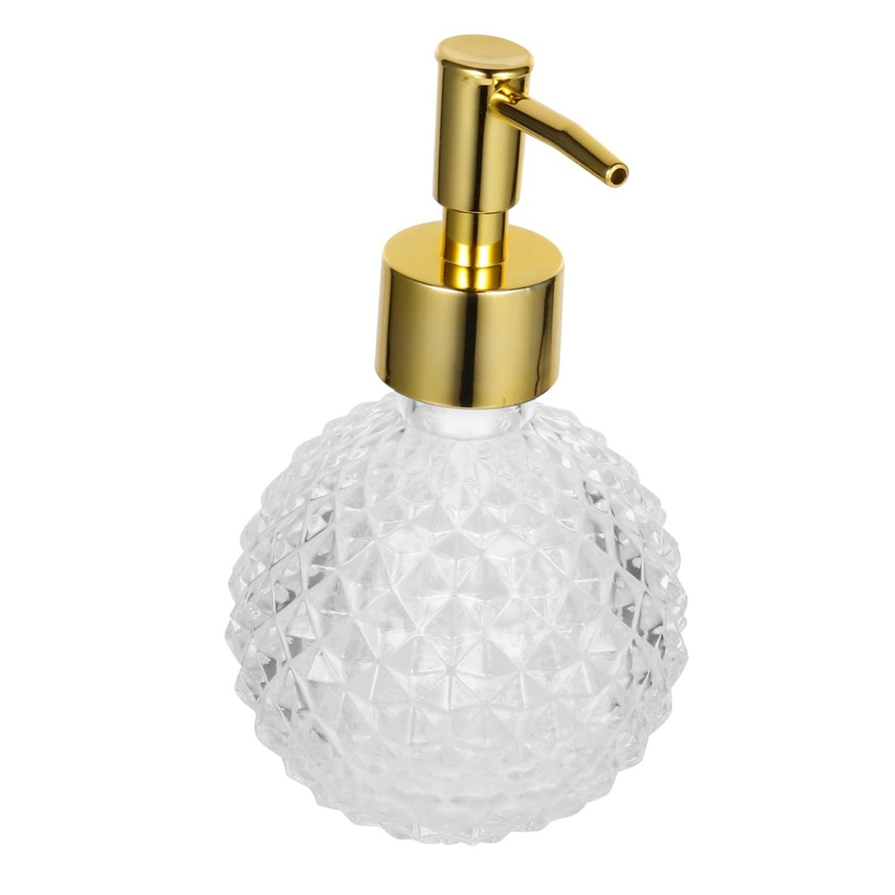 1Pc Travel Pump Bottle Durable Container with Skid Patterns for Shampoo Body Wash Lotion for Home Hotel Use