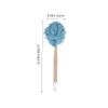 2Pcs Long Handle Bathing Brush Back Scrubber for Deep Cleansing Durable Bathing Tool for Hard to Reach Areas for Shower Use view 2