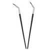 2Pcs Curved Fan Eyelash Brush for Precise Makeup Application Portable Lower Eyelash Eyebrow Tool for Color Gloss Application Durable Easy to Carry Makeup view 1