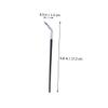 2Pcs Curved Fan Eyelash Brush for Precise Makeup Application Portable Lower Eyelash Eyebrow Tool for Color Gloss Application Durable Easy to Carry Makeup view 2