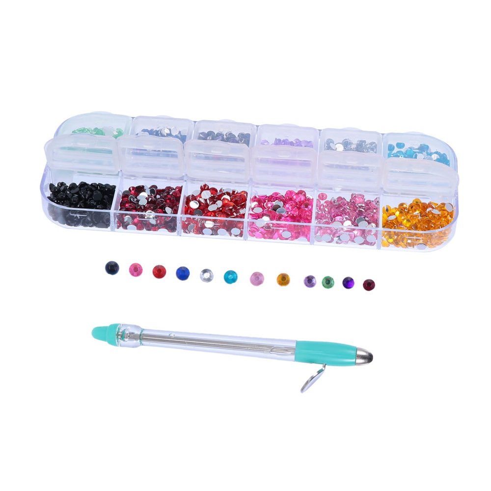 Manual Rhinestone Painting Pen Set, DIY Craft Tool for Mosaic Art