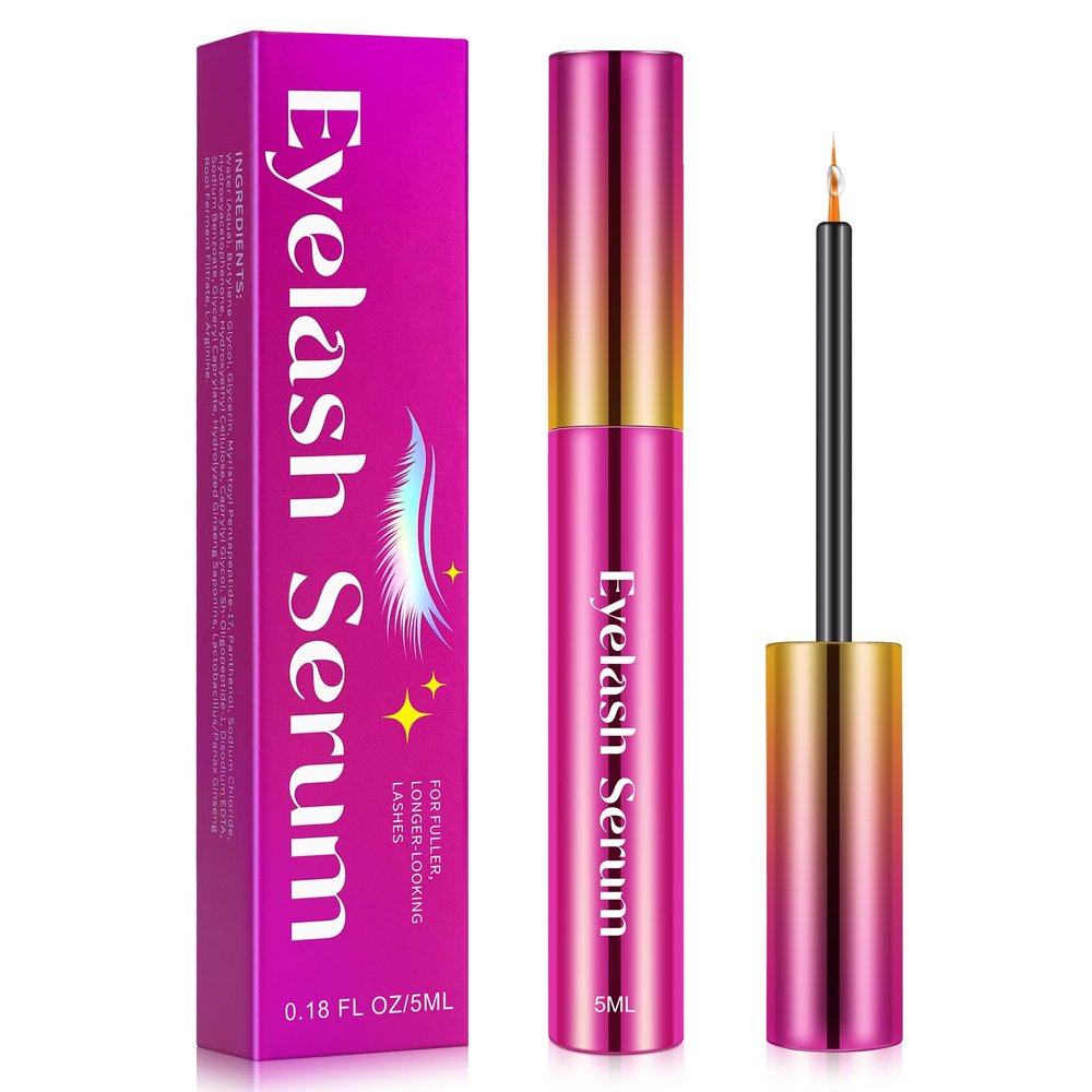 Eyelash Growth Serum, Eyelash Growth Conditioner Advanced Formula for Longer, Thicker & Fuller, Lash Eyelash Growth Enhancing Serum,0.18 Fl Oz