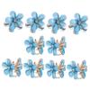 10Pcs Mini Flower Hair Clips for Thick Thin Hair Durable Claw Clips Charming Floral Accessories for Daily Hairstyles for Women view 1