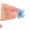 10Pcs Mini Flower Hair Clips for Thick Thin Hair Durable Claw Clips Charming Floral Accessories for Daily Hairstyles for Women view 2