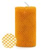 1 Pack Authentic African Net Sponge with Handles, Mesh Body Scrubber, Exfoliating Sponge for Gentle Cleansing & Back, Durable, Portable Bath Sponge (Orange) view 1