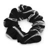 Fashion Big Glossy Scrunchie, Black And White Dinosaur Skull Skeleton Thick Hair Ties Ponytail Holders Scrunchies view 1