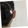 3Pcs Bridal Hair Pins U Shaped Vintage Flower Design Wedding Accessories and Elegant Chinese Style Hairpins for Traditional Weddings view 4