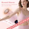 PUNOLAZY Bikini Trimmer for Women, 2-Speed Electric Razor for Pubic Hair Dual Head Shaver Women IPX7 Waterproof Rechargeable Lady Trimmer for Bikini Underarm Body Leg Face Pink view 4