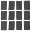 16Pcs Special Effect Makeup Sponge - Black PU Sponges for Realistic Scars & Wounds - 2.36 x 1.57 x 0.39 Inch - for Halloween & Cosplay view 1