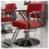 Barber Chair, 360 Swivel Professional Salon Chair with Footrest, Beauty Hydraulic Shaving Styling Hairdresser's Chair for Beauty Spa,Red,C view 1