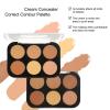 Corlo Contour Palette Concealer Correct, 6 Colors Cream Concealer Full Coverage Foundation Palette for Dark Circles Makeup (Deep) view 4