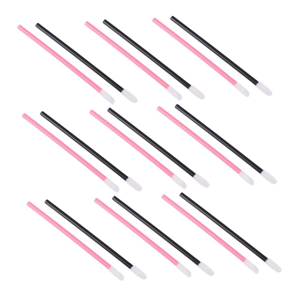300 Pcs Portable Disposable Cosmetic Brushes Includes Lip Gloss Wands Eyeshadow Mascara Applicators for Makeup Touch Ups and