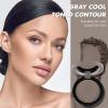 Cool Toned Contour Palette with 2 IN 1 Nose Contouring Brush & Mirror, Delicate TextureMulti-Purposes & BuildableLong Lasting, Grey Contour Powder Suitable for Cool Toned Fair Skin view 2