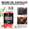 aokur Beard Oil Capsules for Men  Softens, Strengthens & Hydrates with Grape Seed & Camellia Oils  Mess-Free Single-Use Beard Conditioner  Travel-Ready & Leakproof  40 Count (Jasmine Scent) view 2
