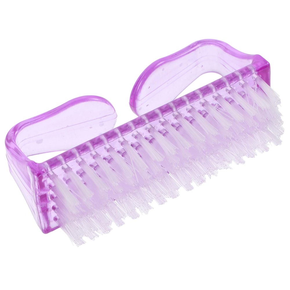 1Pc Fingernail Brush for Nail Cleaning Durable Nail Cleaner for Home Salon Use Comfortable Grip for Removal From Nails Hands and Feet
