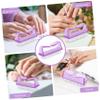 1Pc Fingernail Brush for Nail Cleaning Durable Nail Cleaner for Home Salon Use Comfortable Grip for Removal From Nails Hands and Feet view 3