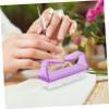 1Pc Fingernail Brush for Nail Cleaning Durable Nail Cleaner for Home Salon Use Comfortable Grip for Removal From Nails Hands and Feet view 4