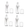 SAFIGLE Mousse Foaming Bottle Set of 4 Small Travel-Friendly Containers for Bath Home Use Refillable Mousse Bubble Bottles Easy Dispensing view 1