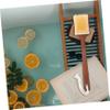 LIFKOME Wooden Handle Pig Hair Shower Brush Body Scrubber Dry Wet Use Back Washer view 3