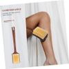LIFKOME Wooden Handle Pig Hair Shower Brush Body Scrubber Dry Wet Use Back Washer view 4