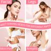 Beanify 2-in-1 Painless Womens Electric Razor & Bikini Trimmer with LED Display, 2026 Waterproof Wet/Dry Rechargeable Electric Shaver with Dual-Head for Ladies Pubic, Bikini Underarm Leg Arm view 2