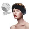 Double Layers Shower Cap For Women, Reusable Elastic Bathing Bath Cap Golden Retriever Hair Caps Waterproof Ladies Spa Salon Shower Hat Hair Caps view 3