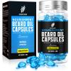 Aokur Beard Oil Capsules for Men  Natural Beard Softener & Conditioner with Botanical Seed Oils  Hydrating, Strengthening Single-Use Capsules  Travel-Friendly, Leakproof  40 Count (Osmanthus) view 1