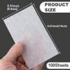 SmallCat 100pcs Perm Papers for Hair, End Wrapping Papers for Perm Rods, Disposable High Temperature Resistant Thick Toughness Hair Curling Styling Paper for Cold Hot Perms (3.3 x 5.5 in) view 2