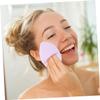 6Pcs Water Drop Shape Face Sponges for Gentle Cleansing and Exfoliating Face Wash Pads for All Skin Types view 2