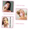 6Pcs Water Drop Shape Face Sponges for Gentle Cleansing and Exfoliating Face Wash Pads for All Skin Types view 3