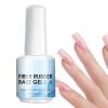 Clear Nail Builder - Transparent Strengthening Gel, Lightweight UV-Activated Formula | 15ml UV Led Curing Requires Manicure Supplies, Protective Repair Solution for Cracks, Chips, or Breaks, Durable H view 1