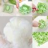 2 in 1 Loofah - Loofah Washcloth for Bar Soap, Exfoliation Soap Bar Loofahs for Body Wash & Smooth Skin (Green+Purple+Pink) view 2