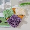 2 in 1 Loofah - Loofah Washcloth for Bar Soap, Exfoliation Soap Bar Loofahs for Body Wash & Smooth Skin (Green+Purple+Pink) view 3