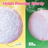 2pcs Powder Puffs, 6'' Body Powder Puff and 5'' Dusting Powder Puff and Container, Extra Large, Fluffy Soft, Washable, Reusable view 3