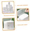 CALLARON Cotton Swabs for Ear Cleaning Dual Pointed Tips Portable Makeup Cotton Sticks for Adults for Eyelash Grafting Cleaning Strong Adsorption view 3