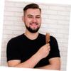Beaupretty Beard Brush Comb Set Wide Tooth Pocket Beard Comb for Men Anti-Static Wooden Brush for Grooming and Styling Facial Hair view 4