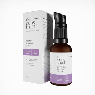 0.2% Retinol Face Serumm With 1% Peptide | Anti Aging, Night Face Serumm To Reduce Fine Lines & Wrinkles | For Men & Women | Beginner Friendly | 30 Ml