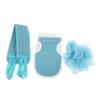 Ipetboom 1Set Exfoliating Back Scrubber Bathing Towels for Body Cleansing Durable Shower Mitts for Skin Care Rich Bubbles with Minimal Soap Use view 1