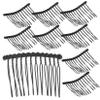 BIUDECO 25pcs Metal Hair Combs for Women Decorative Side Combs 12 Teeth Bridal Hair Accessories for Weddings for Styling view 1