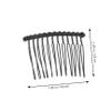 BIUDECO 25pcs Metal Hair Combs for Women Decorative Side Combs 12 Teeth Bridal Hair Accessories for Weddings for Styling view 3