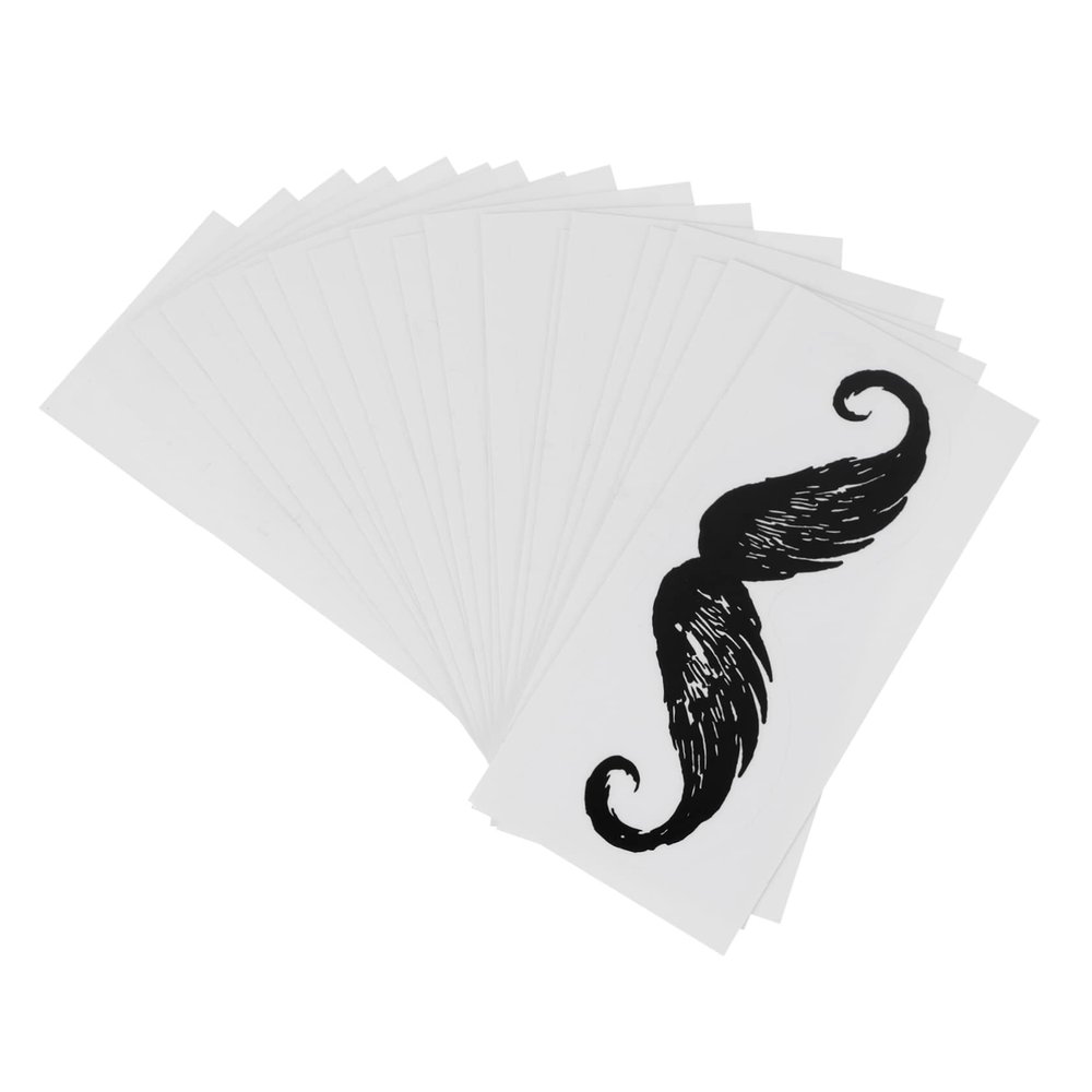 FOYTOKI 20Pcs Nose Hair Waxing Stickers Hair Removing Stickers for Personal Care Non-Sticky Beard Protector Suitable for Men and Women