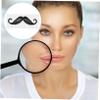 FOYTOKI 20Pcs Nose Hair Waxing Stickers Hair Removing Stickers for Personal Care Non-Sticky Beard Protector Suitable for Men and Women view 2