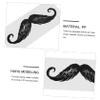 FOYTOKI 20Pcs Nose Hair Waxing Stickers Hair Removing Stickers for Personal Care Non-Sticky Beard Protector Suitable for Men and Women view 3