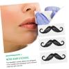 FOYTOKI 20Pcs Nose Hair Waxing Stickers Hair Removing Stickers for Personal Care Non-Sticky Beard Protector Suitable for Men and Women view 4